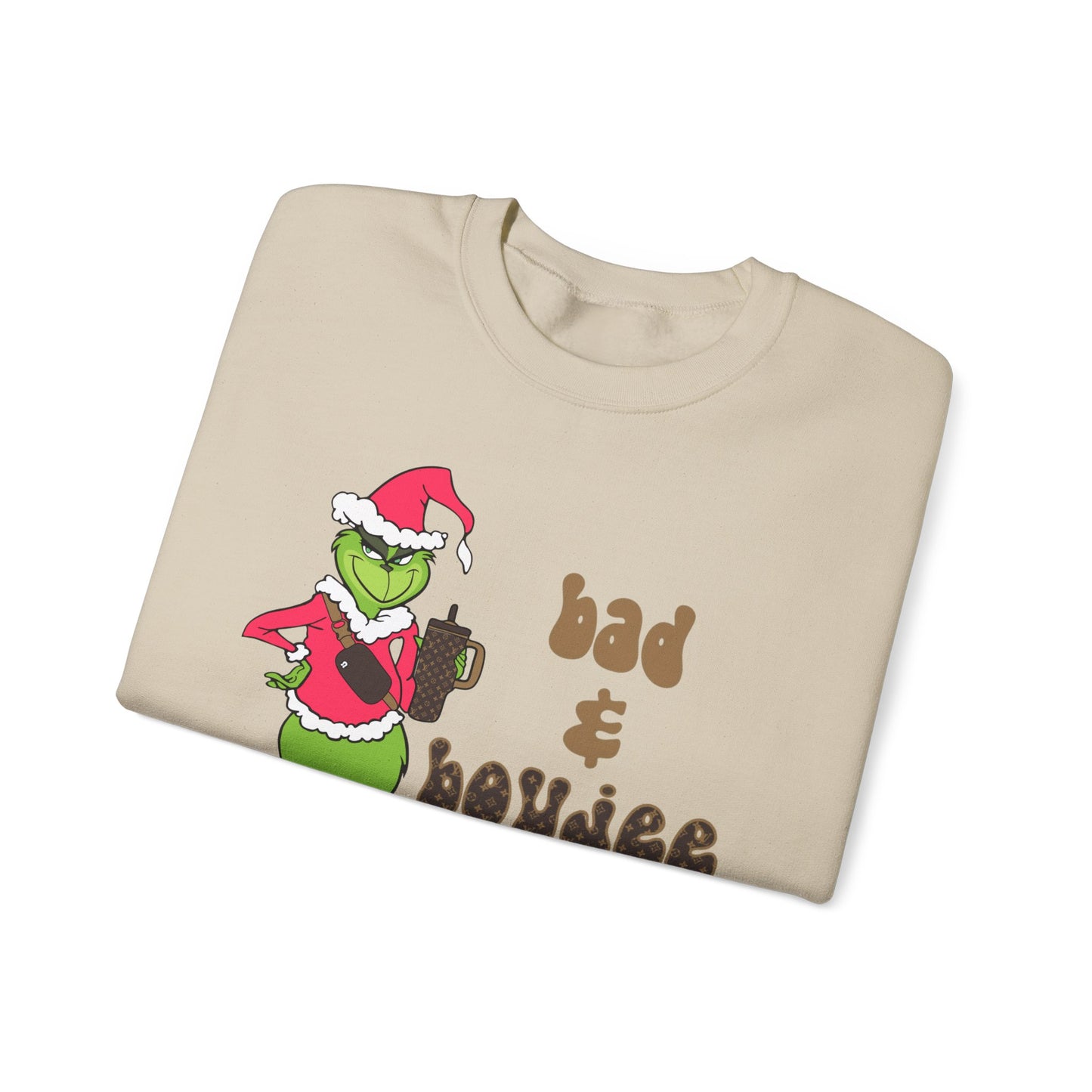 Bad and Boujee Grinchmas Sweatshirt