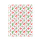 Christmas Coquette Bows and Tree Cakes Holiday Throw Blanket