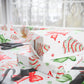 Christmas Coquette Bows and Tree Cakes Holiday Wrapping Paper