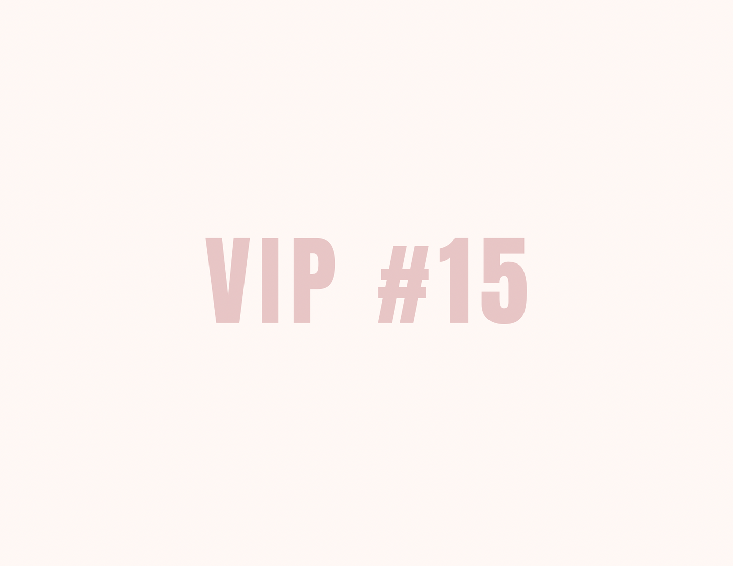 VIP 15