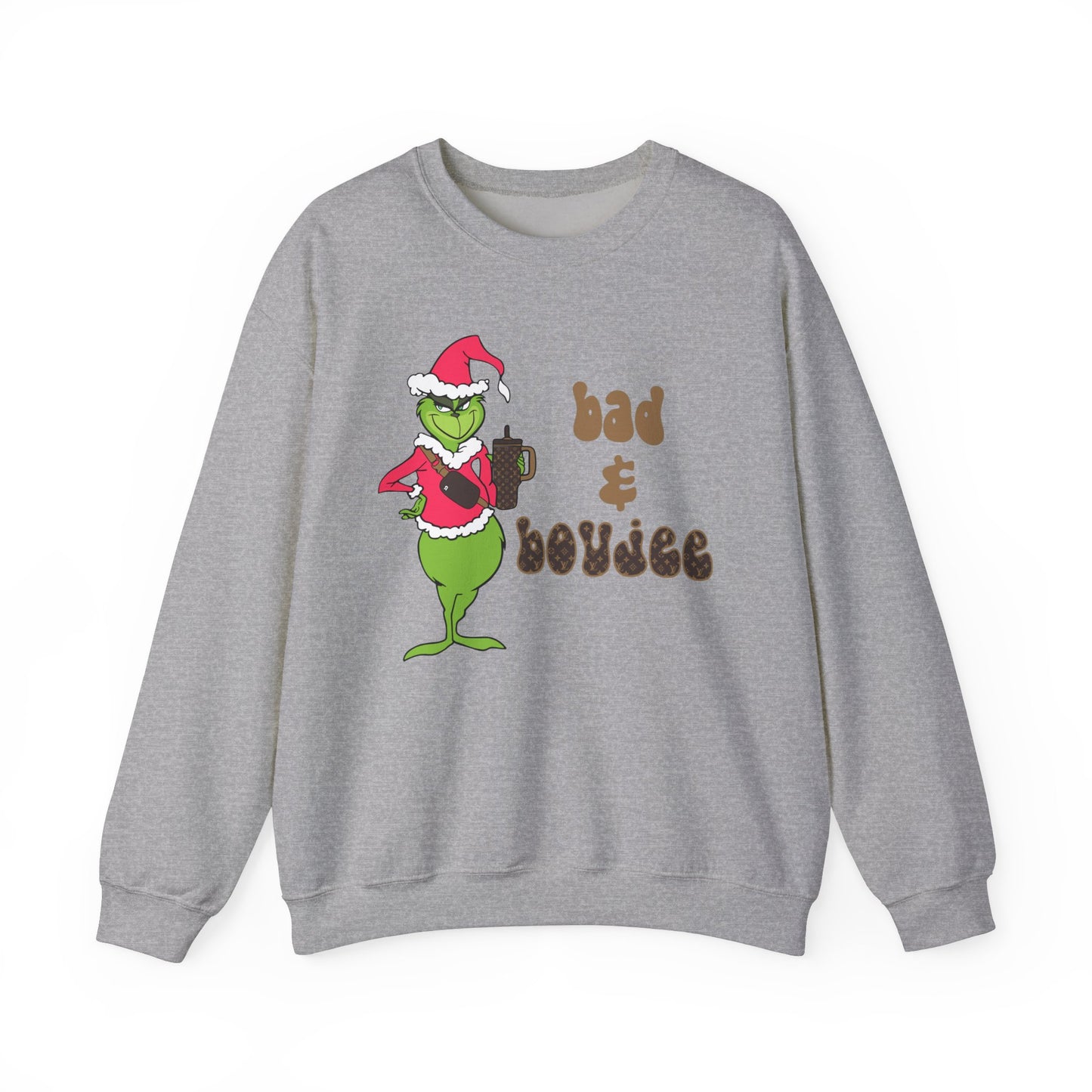 Bad and Boujee Grinchmas Sweatshirt