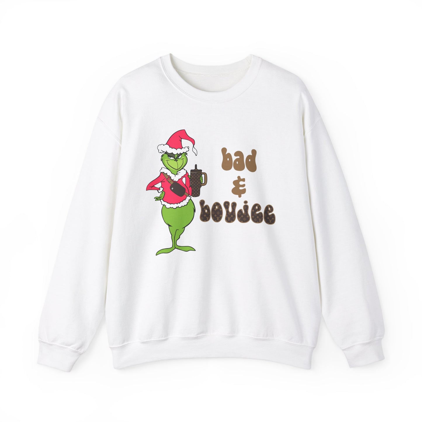 Bad and Boujee Grinchmas Sweatshirt