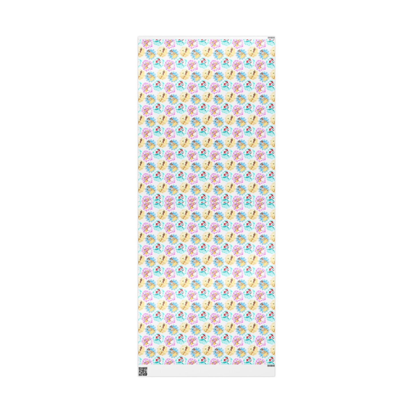 Christmas Disney-Inspired Princess Wrapping Paper