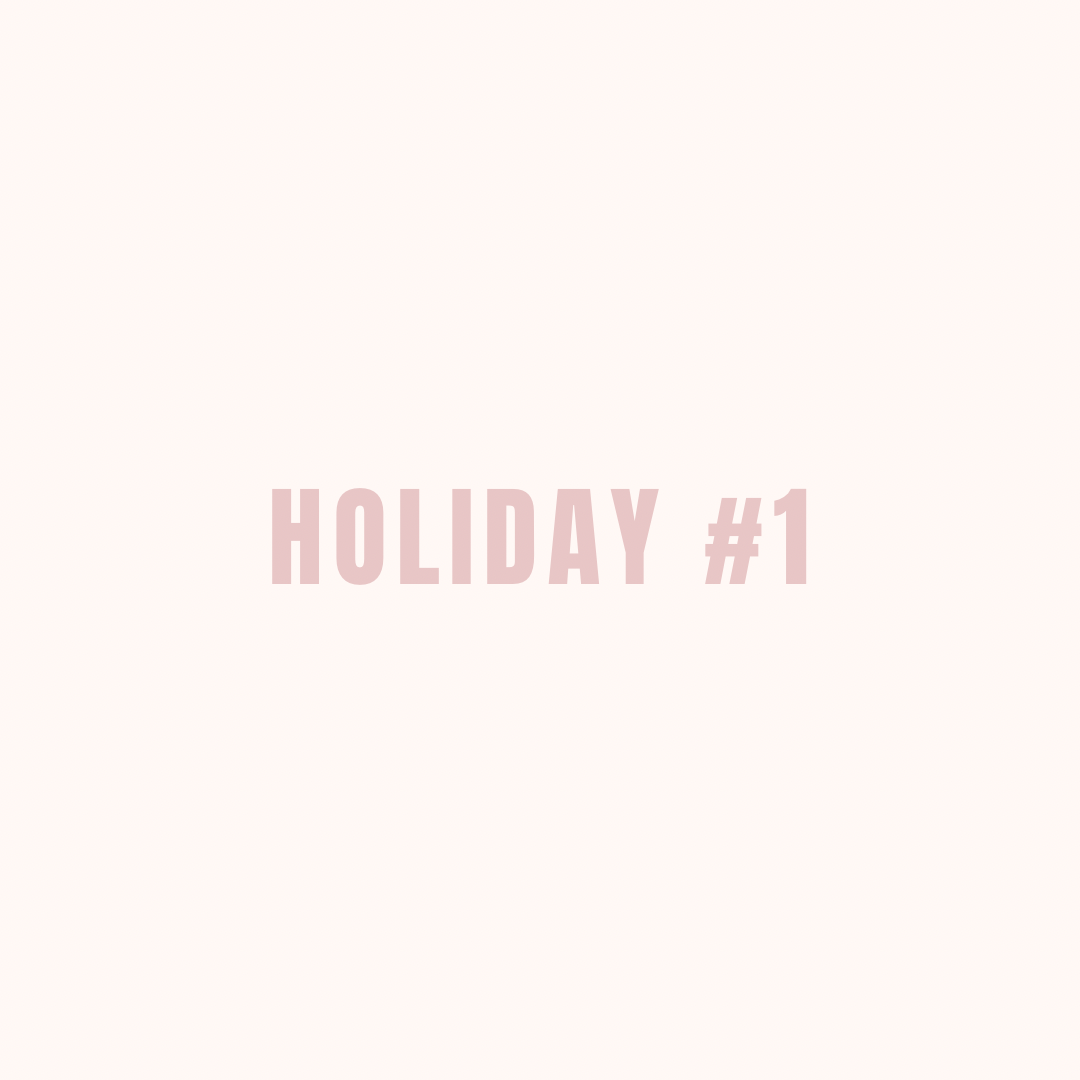 Holiday 1