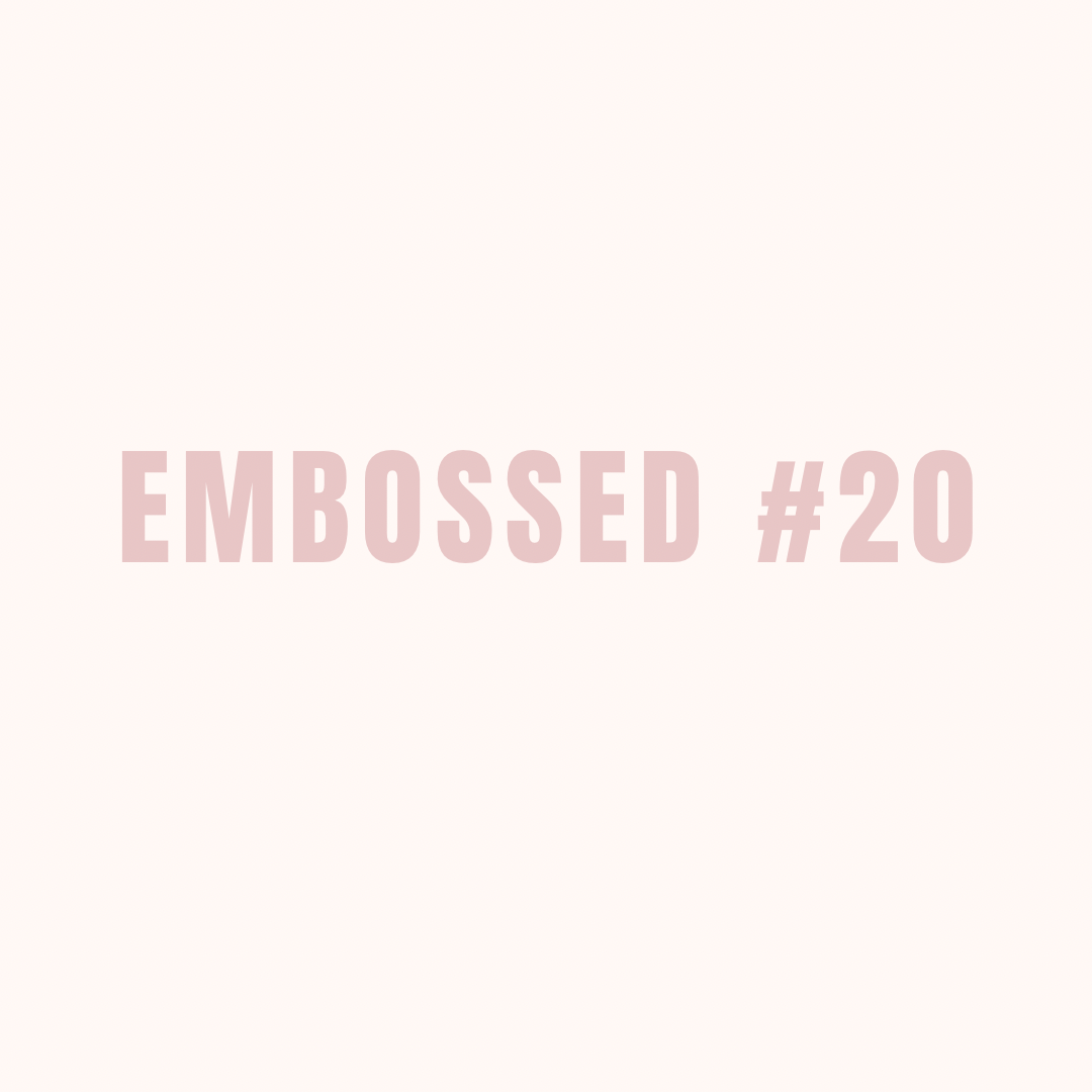 Embossed 20