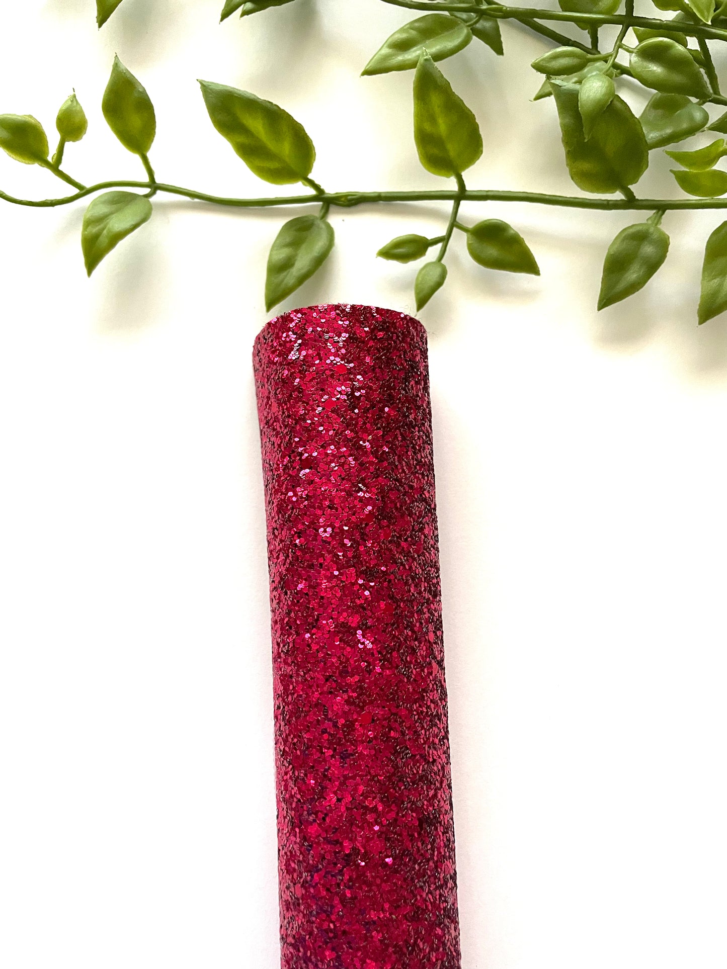 Christmas Cherry Red Chunky Glitter