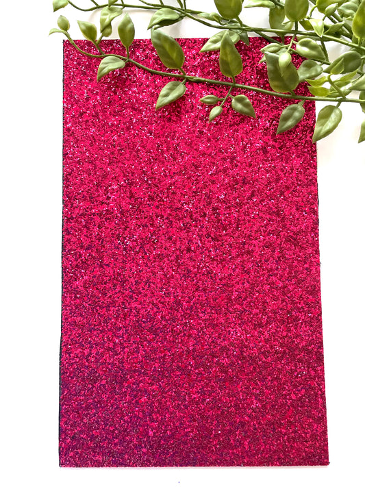 Christmas Cherry Red Chunky Glitter