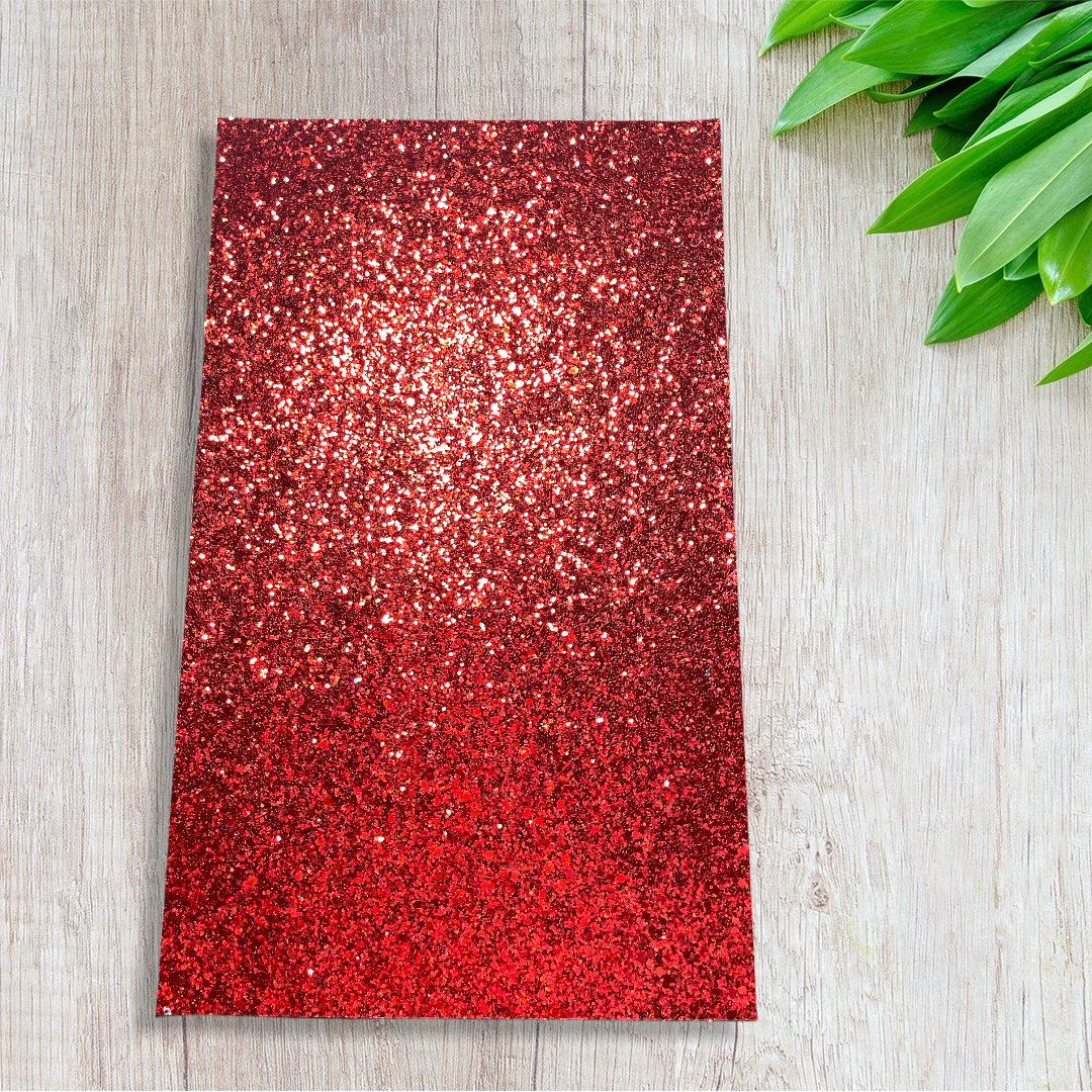 Red Chunky Glitter